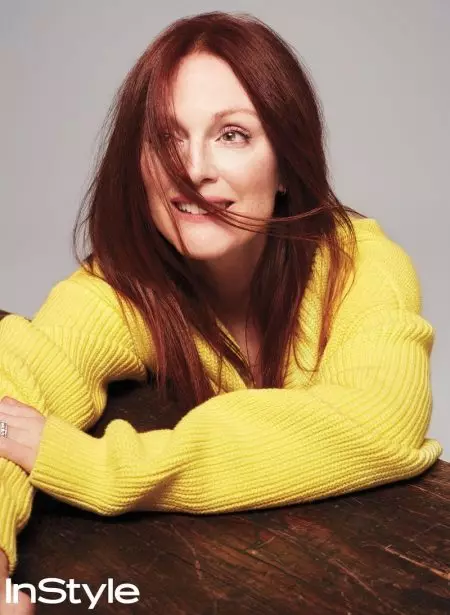 Julianne Moore InStyle üçün Glam Looks-da Transforms edir