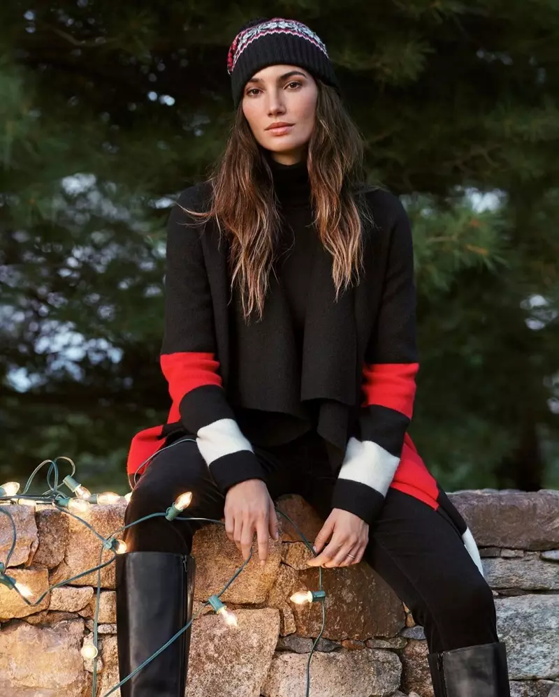 Hoto daga Lauren Ralph Lauren's Holiday 2019 yakin talla