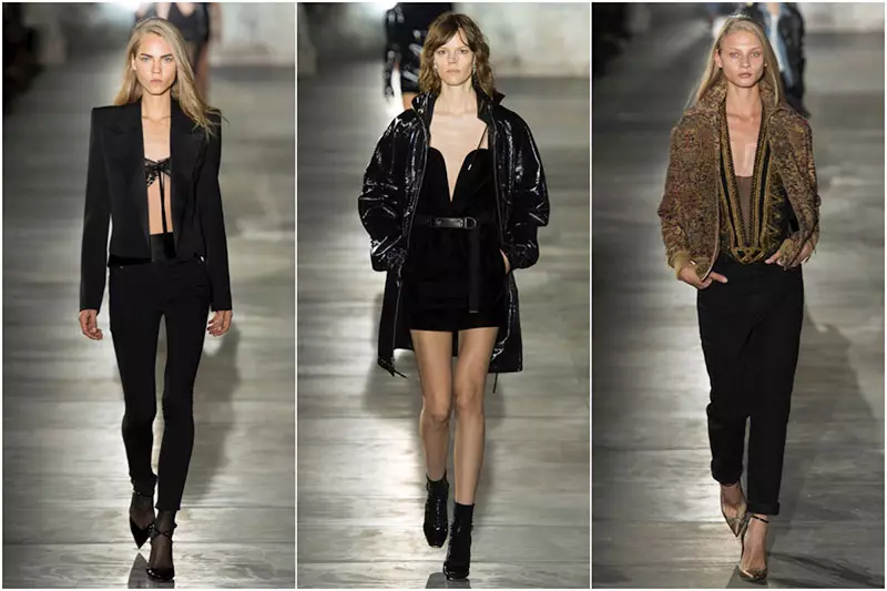 Saint Laurent 2017 Caij nplooj ntoos hlav/Lub caij ntuj sov