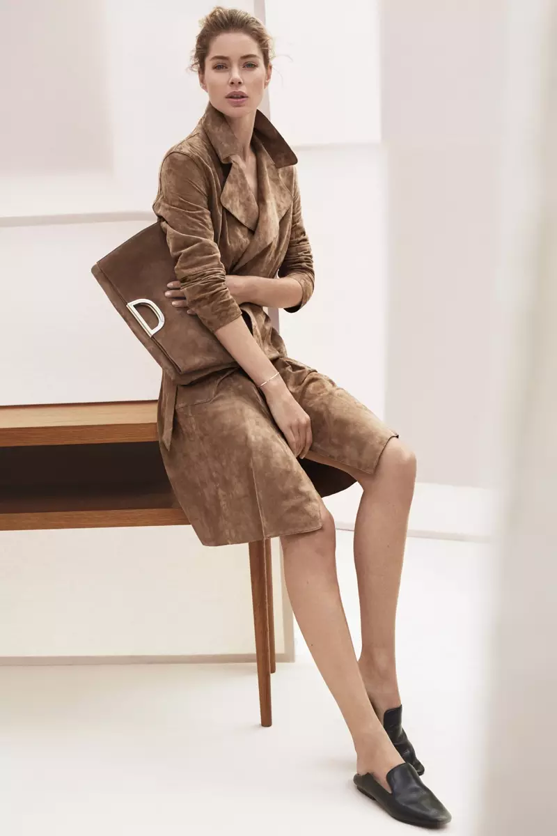 Doutzen Kroes voor Massimo Dutti New York lente 2016 collectie