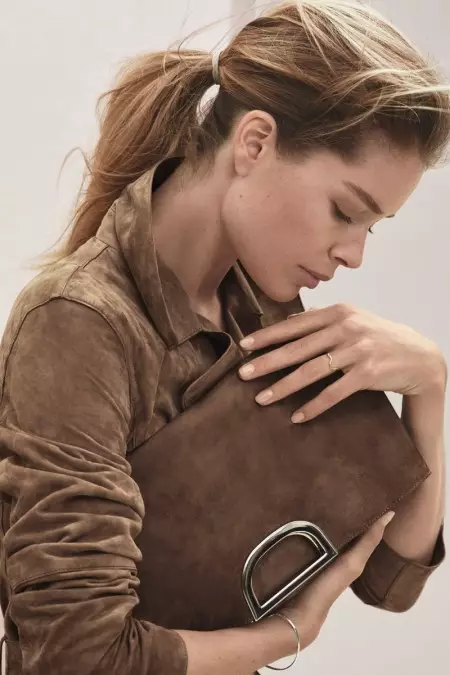 Doutzen Kroes 為 Massimo Dutti 的紐約系列採用中性色