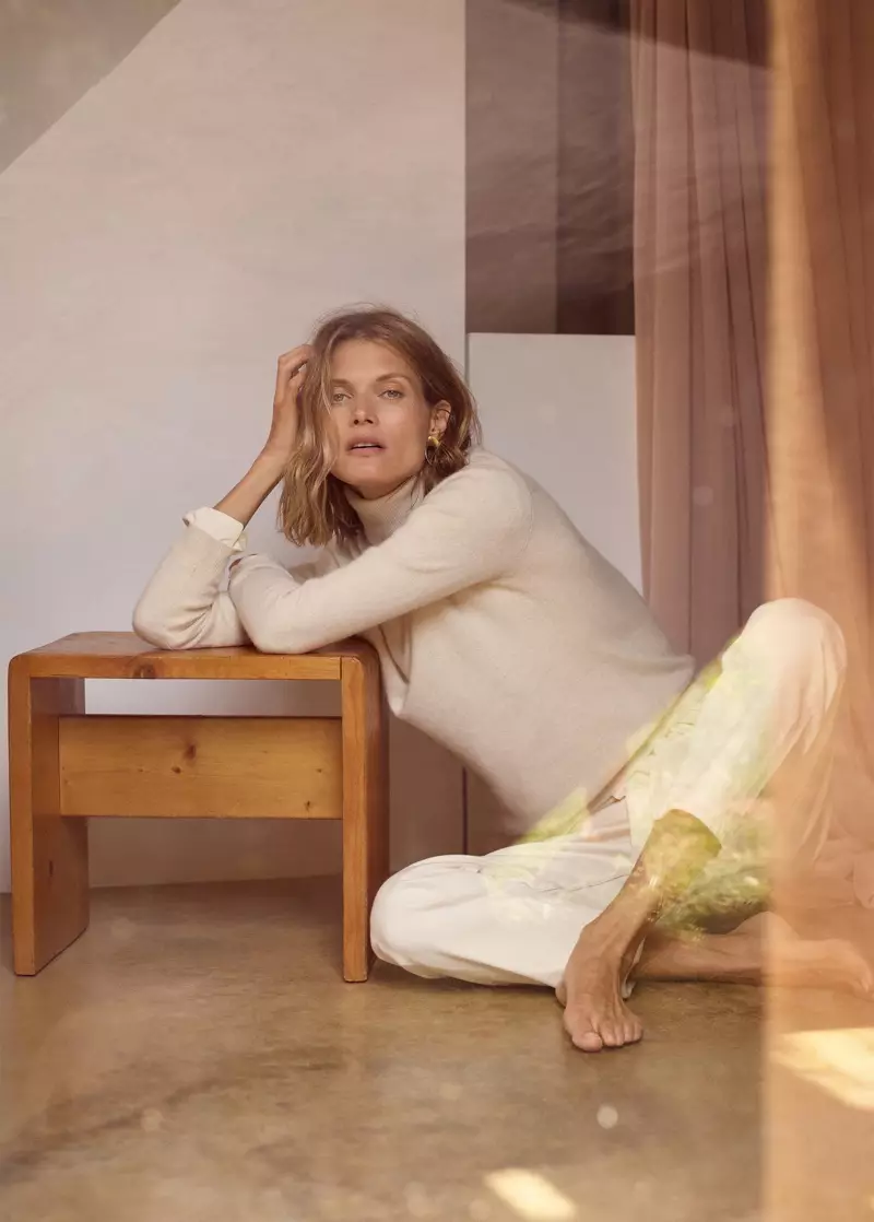 Malgosia Bela edustaa Mango Selected syys-talvi 2019 lookbookia