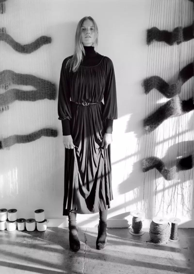 Suvi Koponen Layers Up in Pre-Fall Looks for Dior Magazine