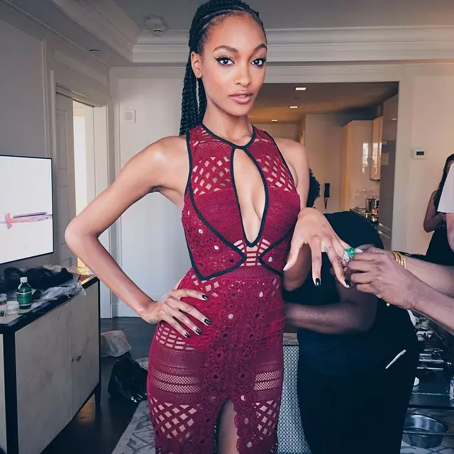 Jourdan Dunn luce totalmente mimada antes de la Met Gala