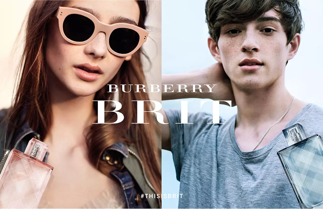 Рекламна кампания за парфюми Burberry Brit 2016