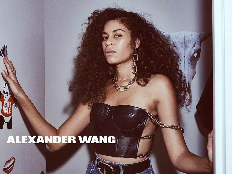 AlunaGeorge ສໍາລັບແຄມເປນ Alexander Wang ພາກຮຽນ spring-summer 2016