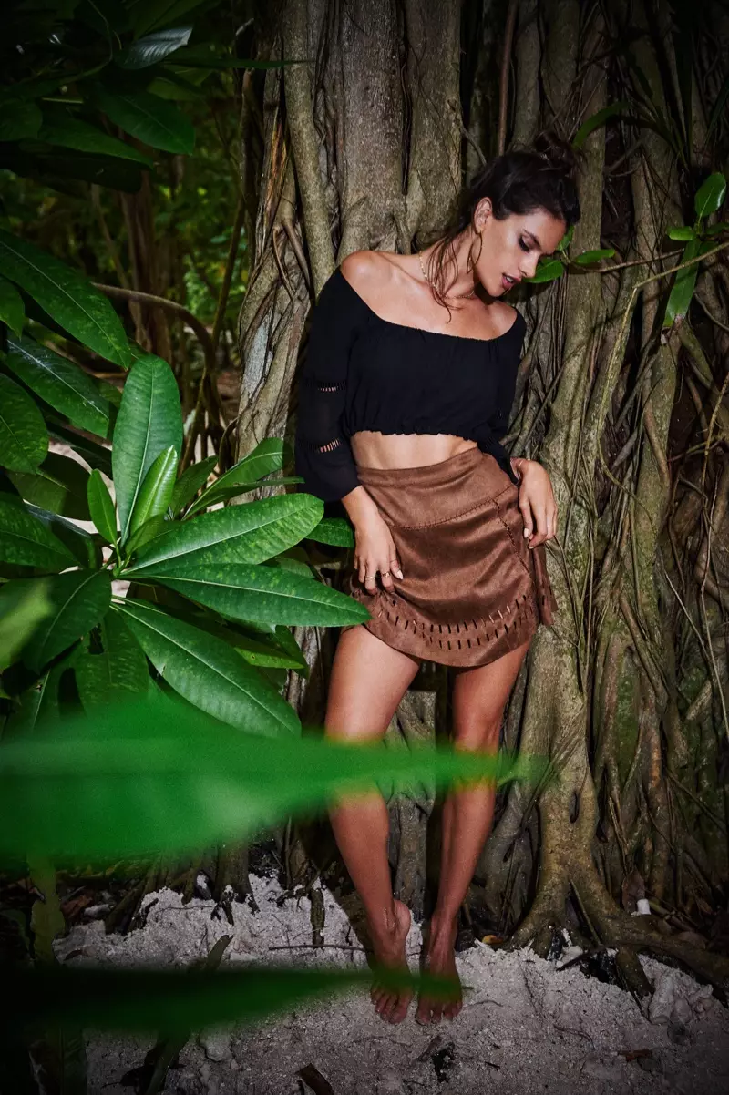 Ale by Alessandra x REVOLVE Virginia Top və Mayte Skirt