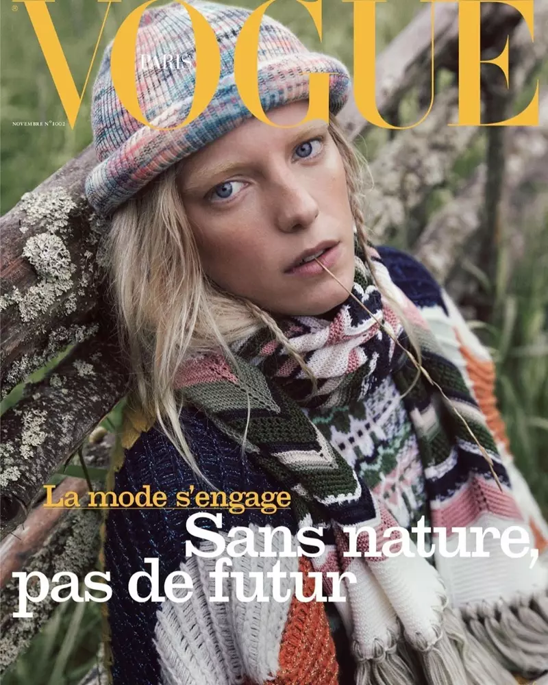 Erika Linder va Raquel Zimmermann Vogue Paris uchun ochiq uslubni qabul qilishdi