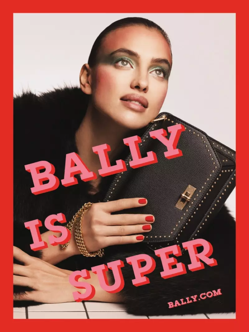 Irina Shayk 出演 Bally 2017 春夏广告大片