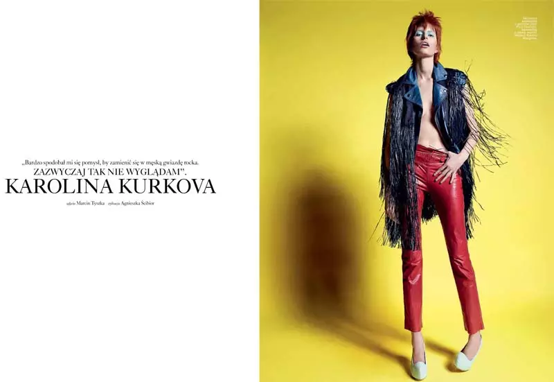 Viva အတွက် Karolina Kurkova Marcin Tyszka မှ Moda Summer 2011