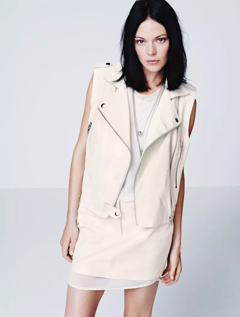 Kinga Rajzak voor H&M Lookbook Lente 2012