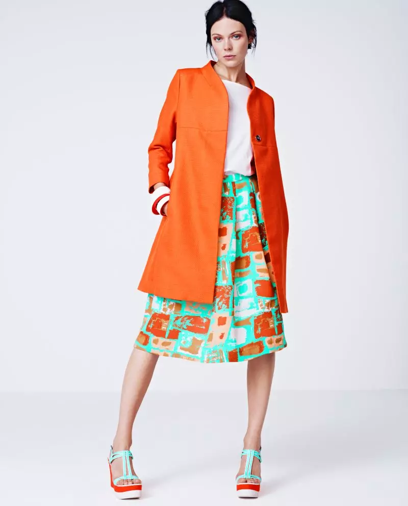 Kinga Rajzak para sa H&M Spring 2012 Lookbook