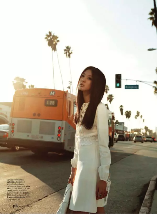 So Young Kang by Laurie Bartley by Elle US March 2011