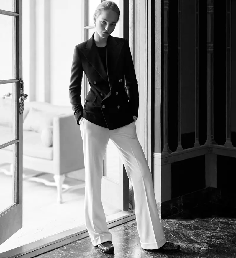 Jean Campbell ĉefrolas en Ralph Lauren Icons-kampanjo