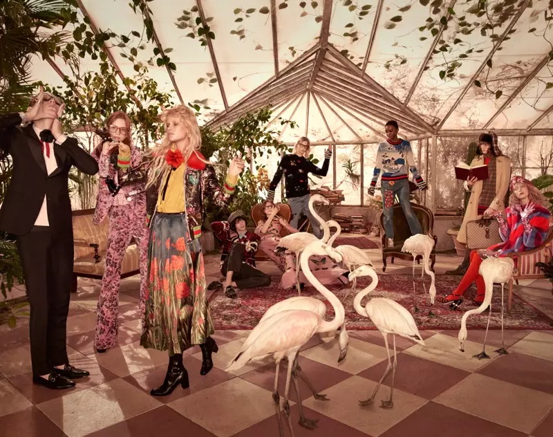 Gucci Pre-Fall 2016 Annonce Kampagne