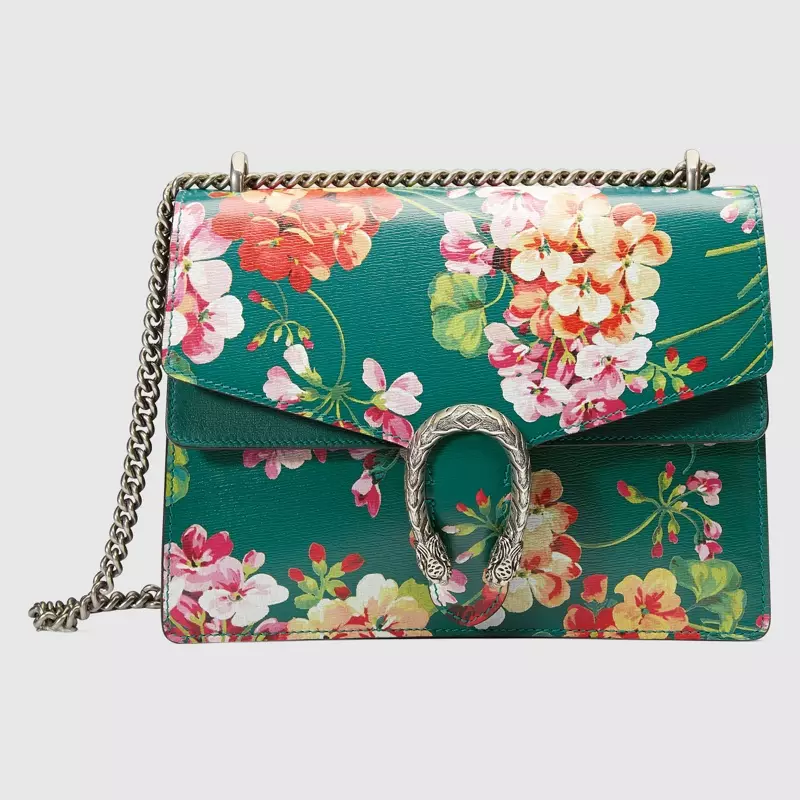 Bossa d'espatlla amb estampat Dionysus Blooms de Gucci