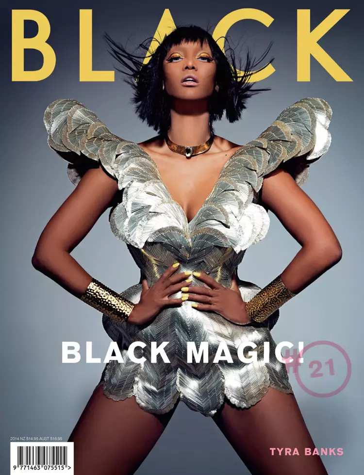 Tyra Banks Covers Black Magazine, Talks ANTM + Beauty