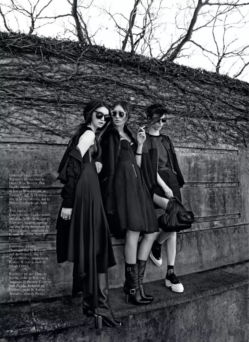 Thom Kerr Captures a Conspicuous Trio of Schoolgirls for Black Magazine #17