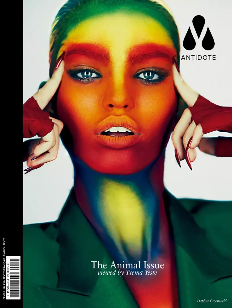 Daphne Groeneveld, Jac Jagaciak, Liu Wen, Crystal Renn eta beste batzuek Antidote's Animal Issue estaltzen dute