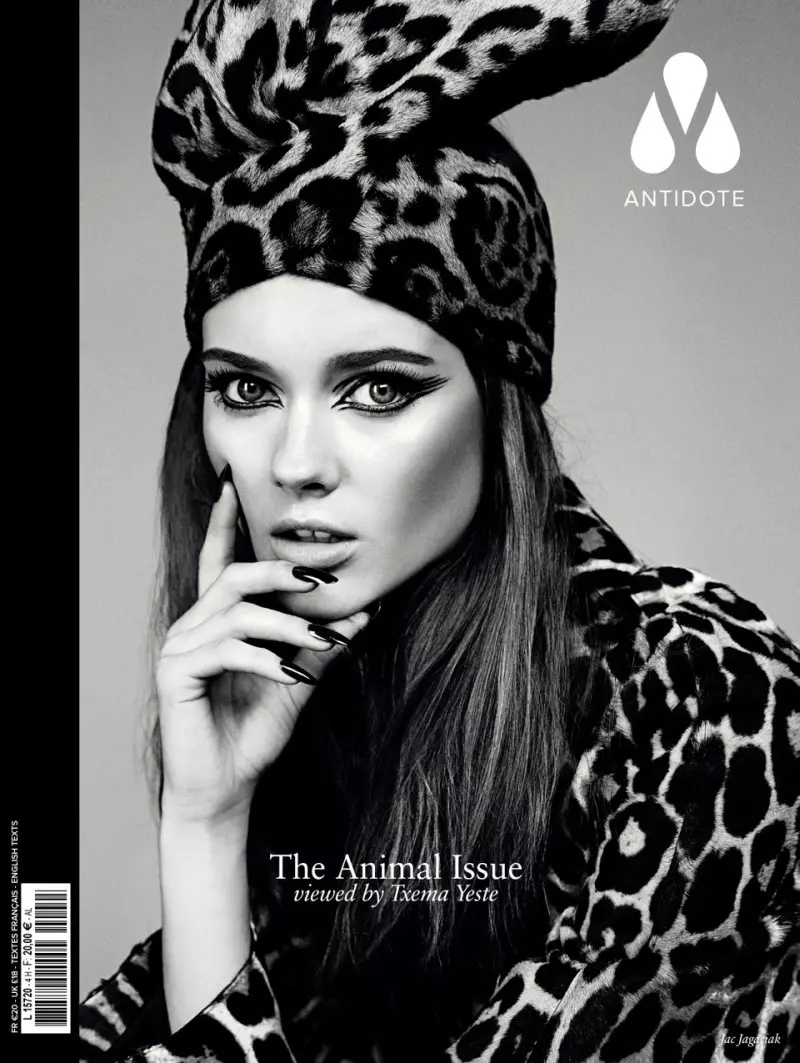 Daphne Groeneveld, Jac Jagaciak, Liu Wen, Crystal Renn ma isi Ufiufi le Antidote's Animal Issue