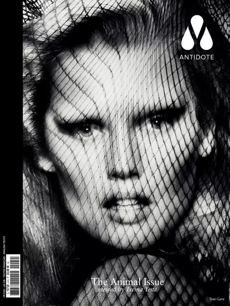 Daphne Groeneveld, Jac Jagaciak, Liu Wen, Crystal Renn en ander Cover Antidote's Animal Issue