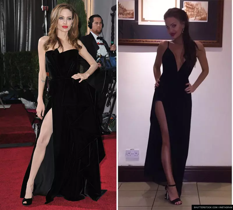 Chelsea Marr: Angelina Jolie Instagram Lookalike