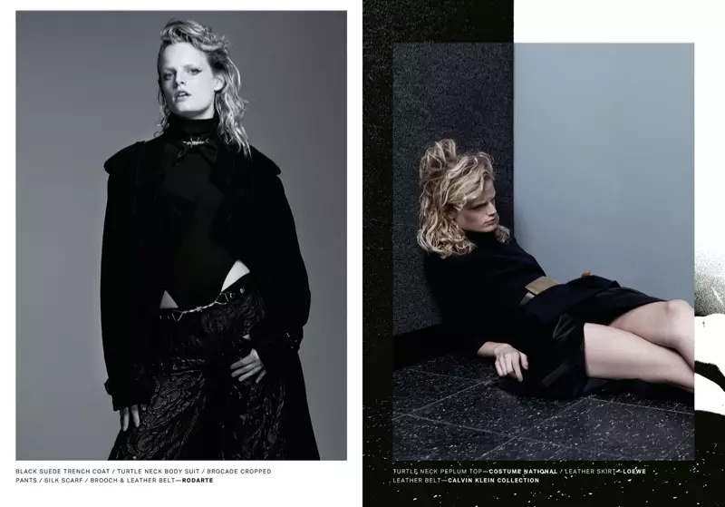 Hanne Gaby Odiele poserer for Lurve Magazine #8