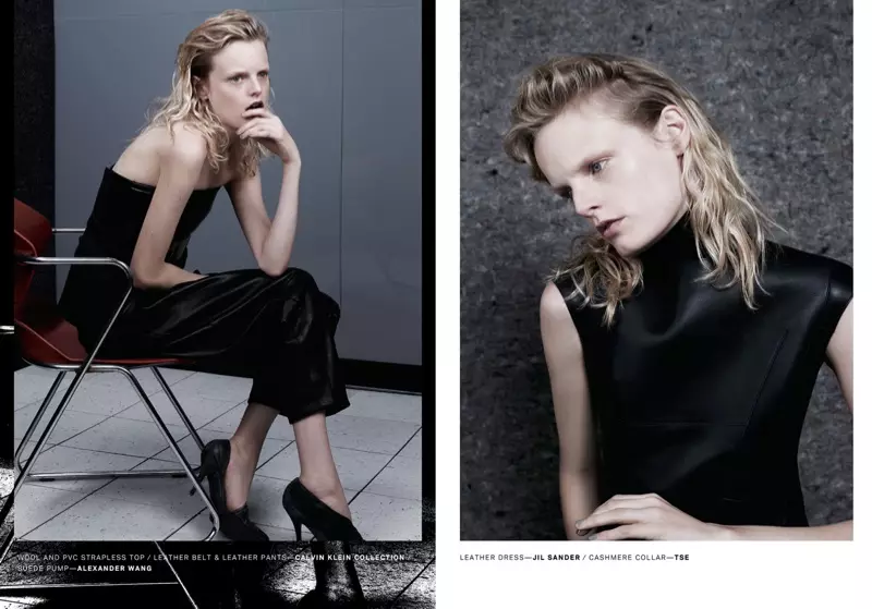 Lurve සඟරාව සඳහා Hanne Gaby Odiele Poses #8