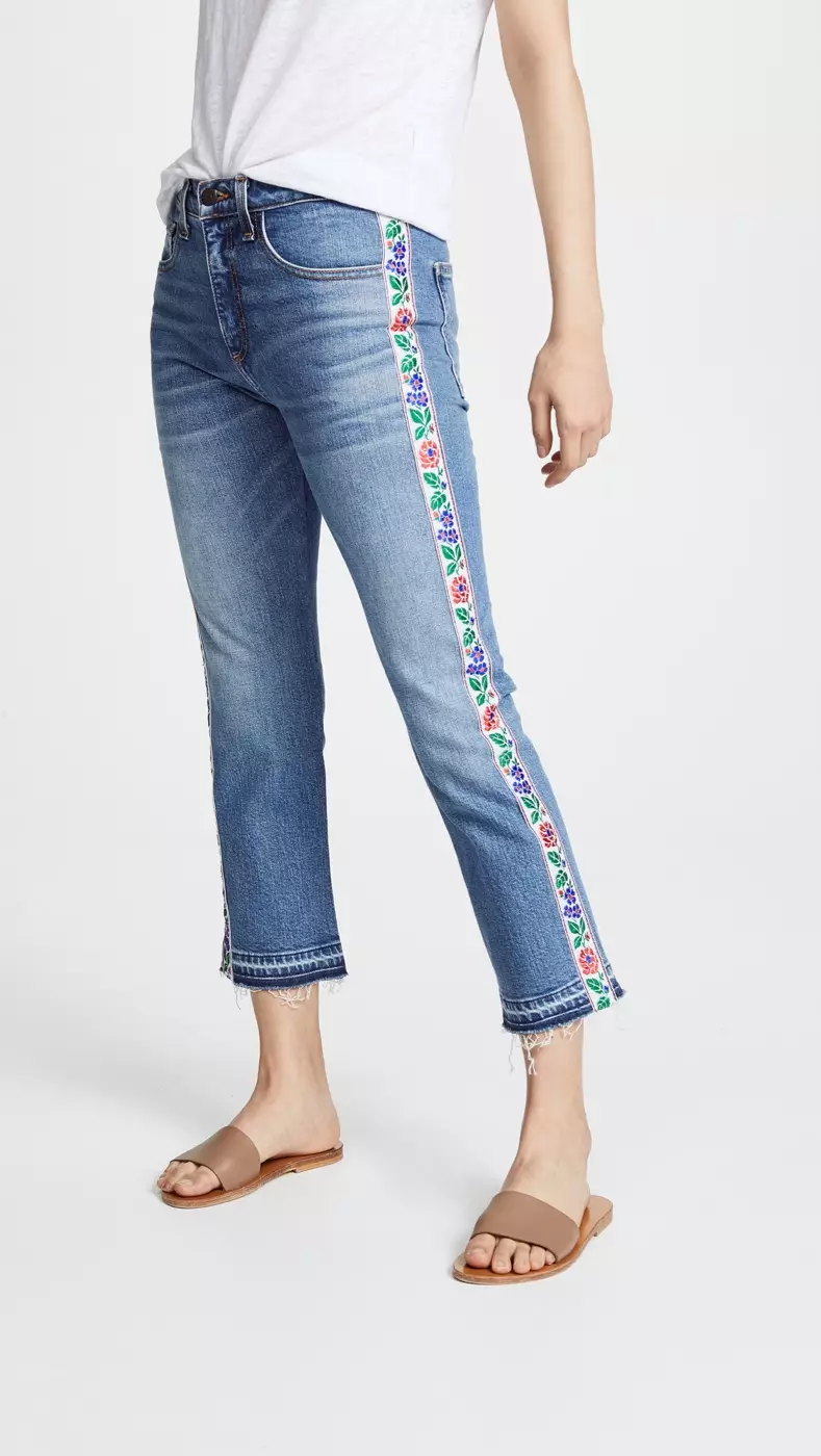 Veronica Beard Ines Girlfriend Jeans $ 300