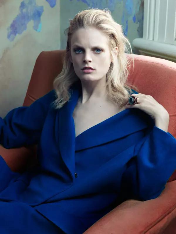 JASU இலையுதிர் 2013 பிரச்சாரத்தில் Hanne Gaby Odiele நட்சத்திரங்கள்