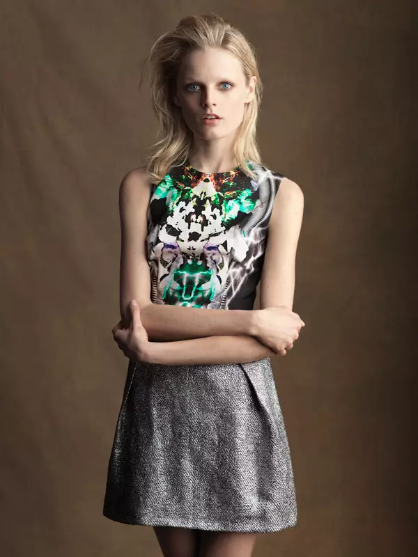 Hanne Gaby Odiele JASU 2013 оны намрын аяны гол дүрд тоглосон