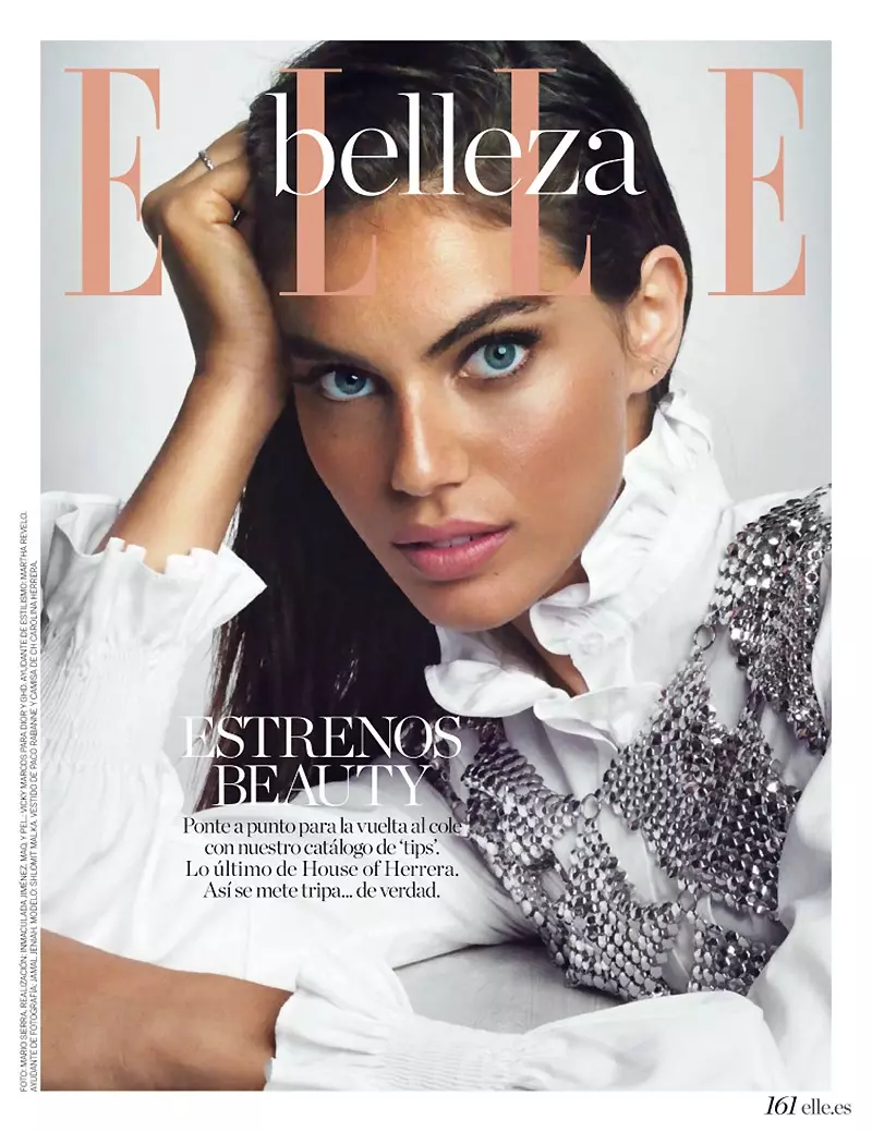 Shlomit Malka Wows in Fall Makeup Looks for ELLE Spain