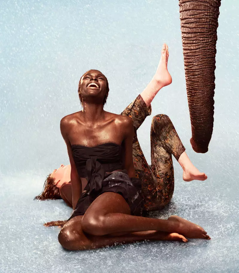 Ryan McGinley Menembak Jeneil Williams, Julia Frauche Dan Ashleigh Baik Untuk Kempen Musim Bunga EDUN 2013