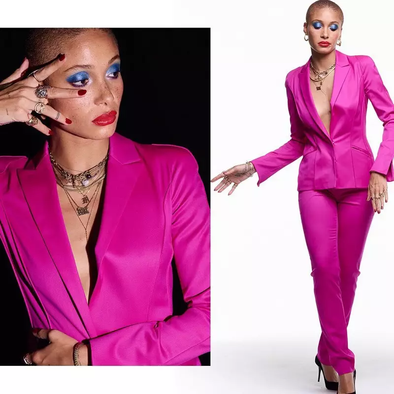 मॉडल Adwoa Aboah रेवलॉन अभियान में उपयुक्त है