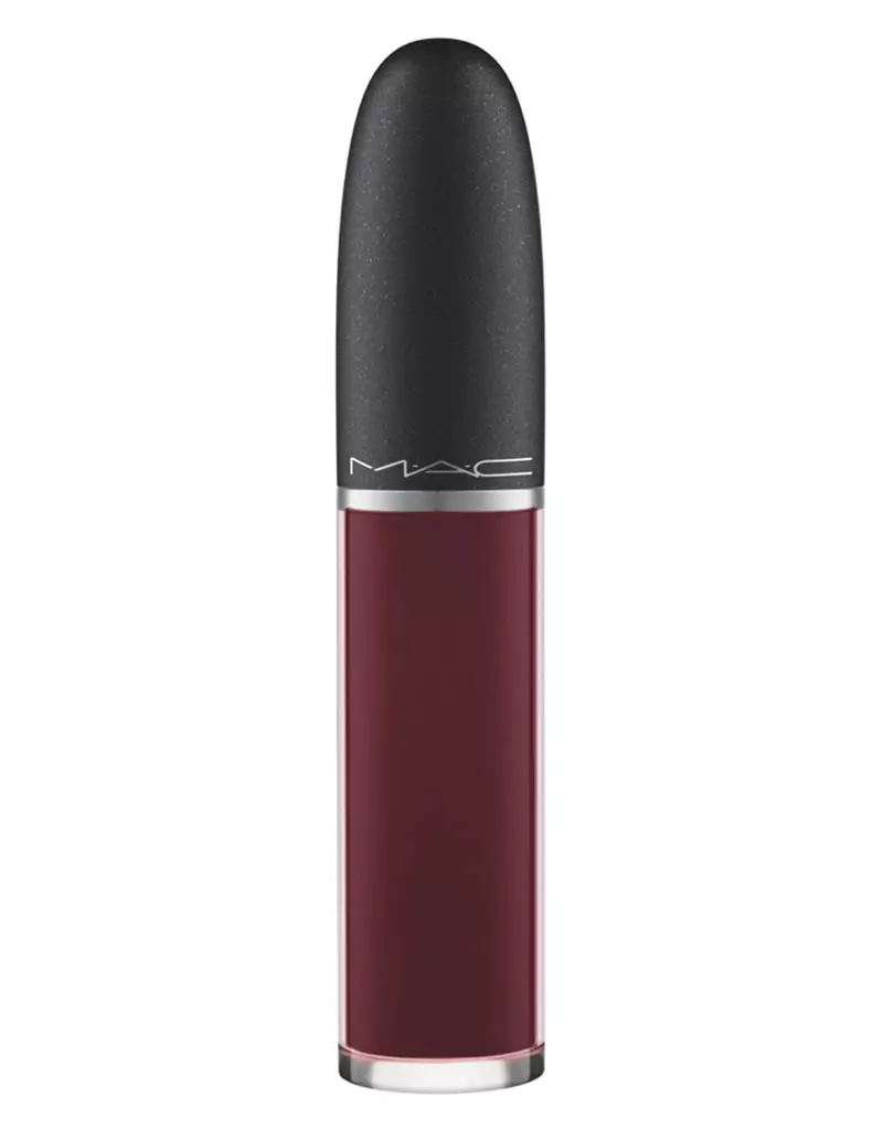 MAC Cosmetics x Helmut Newton Retro Matte skysta lūpų spalva autoportrete