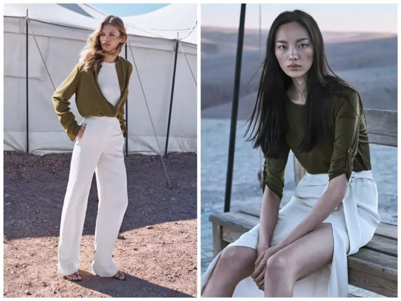 Massimo Dutti 2017 Printempa/Somera Kampanjo