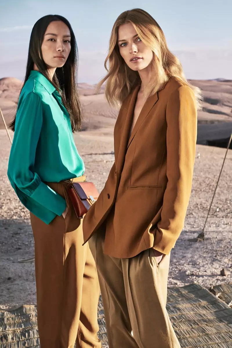 Yon imaj ki soti nan kanpay piblisite prentan-ete 2017 Massimo Dutti a