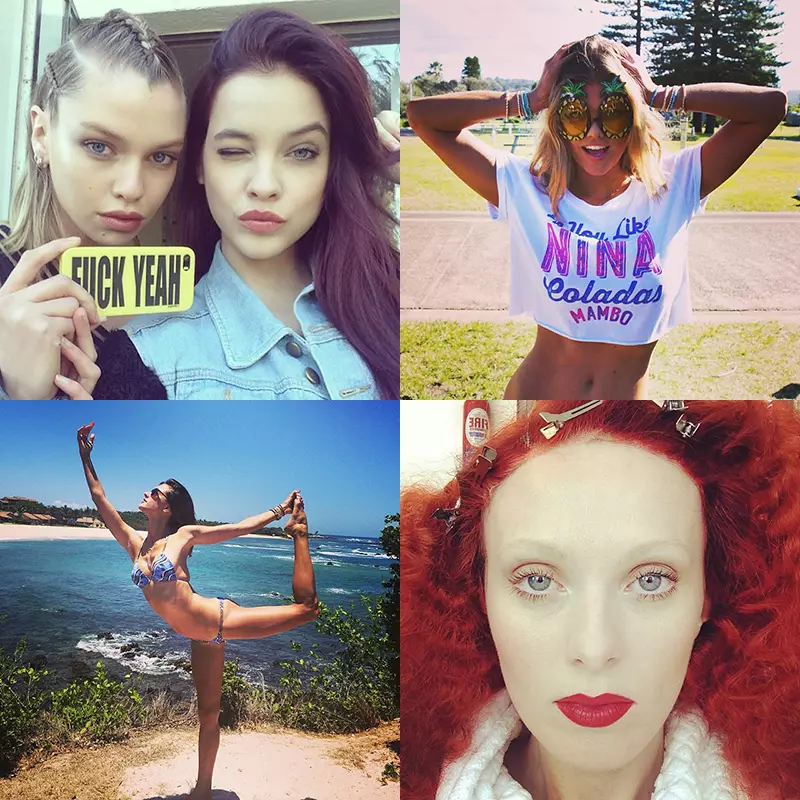 Ukens Instagram-bilder | Karen Elson, Nina Agdal + flere modeller