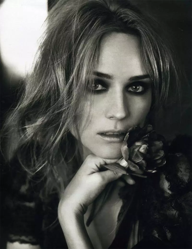 Diane Kruger de Marc Hom | Marie Claire Royaume-Uni avril 2010