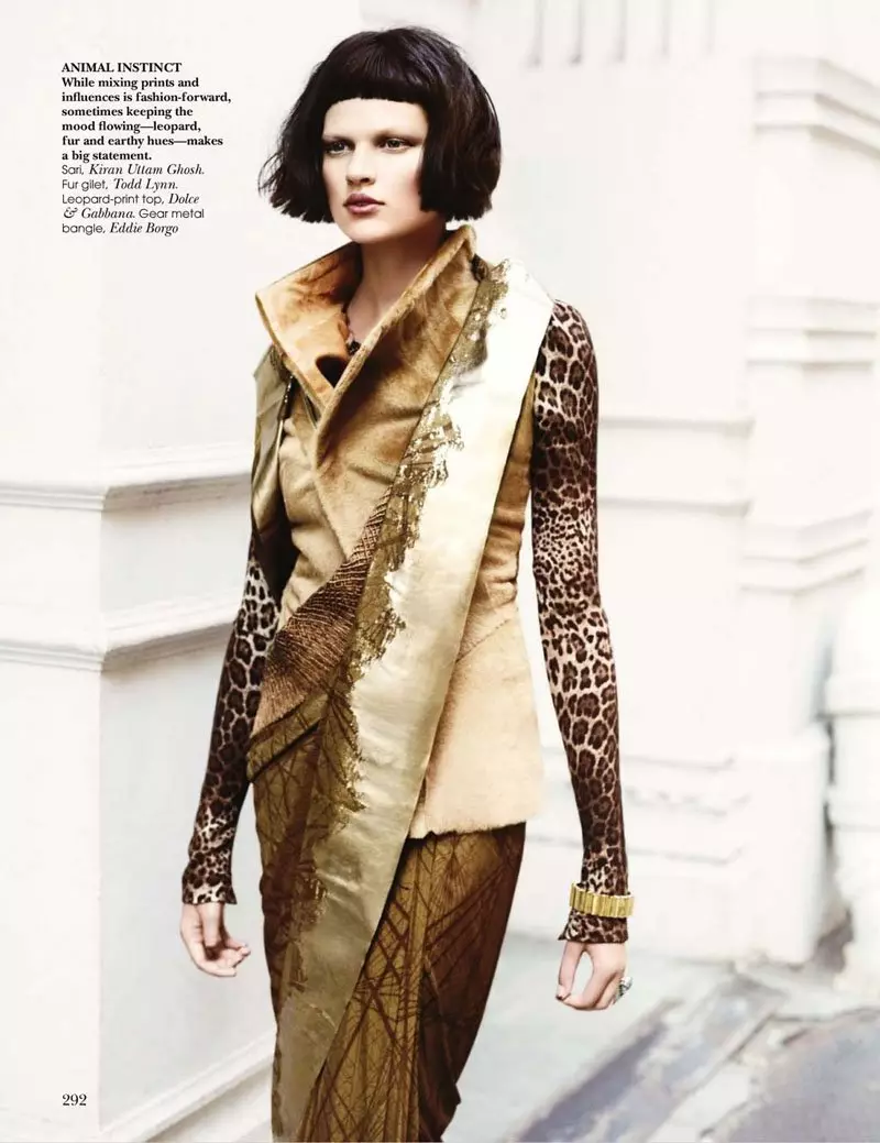 Bette Franke Paula Maffija za Vogue India oktober 2010