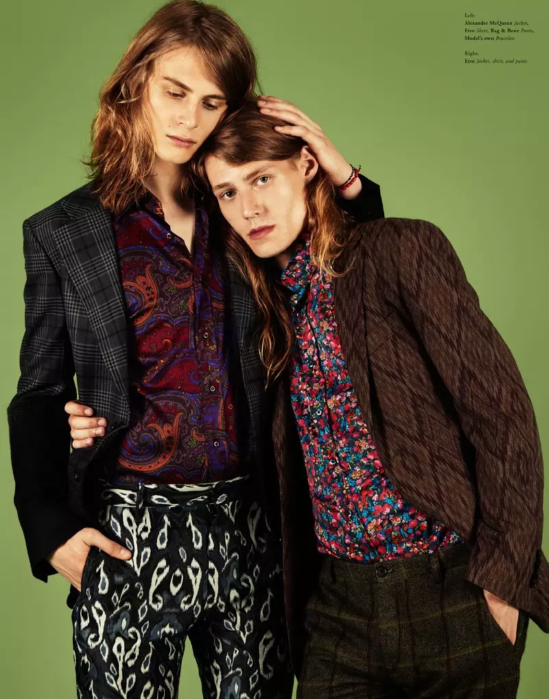 Nakuha ni Jason Kim ang Retro Couple Style para sa Bullett Fall 2012