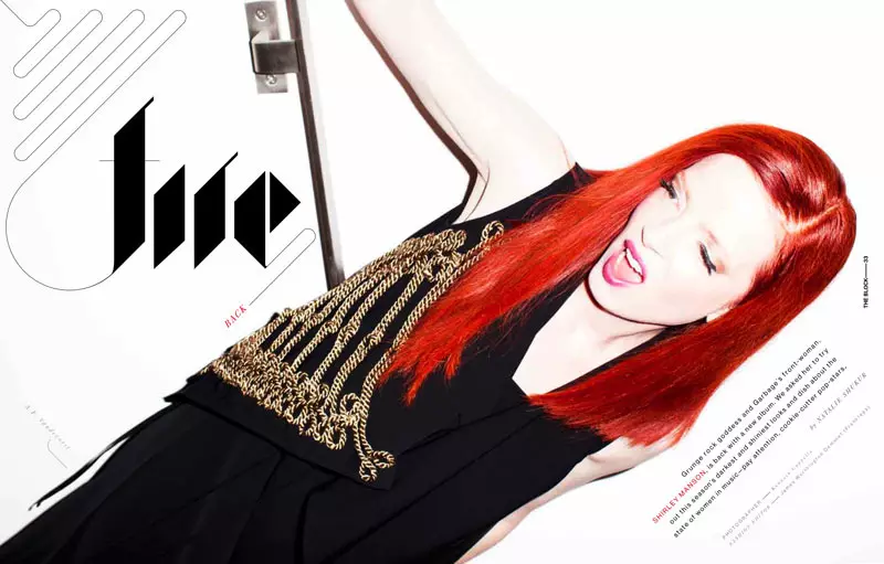 Kenneth Cappelloren Shirley Manson The Block S/S 2012rako