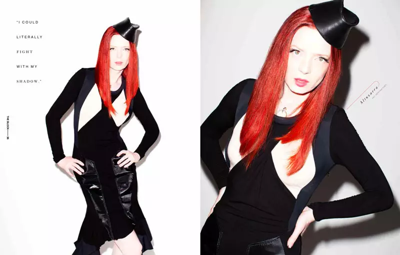 Shirley Manson eftir Kenneth Cappello fyrir The Block S/S 2012