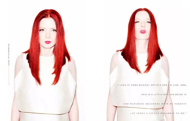 Shirley Manson του Kenneth Cappello για το The Block S/S 2012