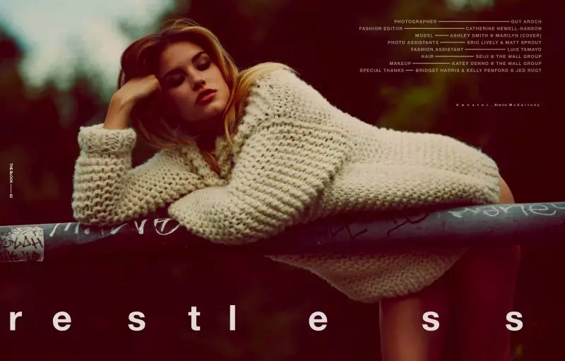 Ashley Smith, Guy Aroch tarafından The Block F/W 2011 için