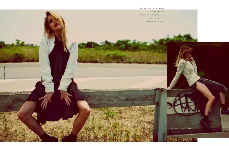 Ashley Smith oleh Guy Aroch untuk The Block F/W 2011