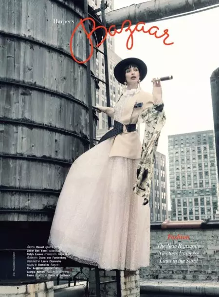 Luma Grothe modelira 'New Romantic' u Harper's Bazaar Thailand
