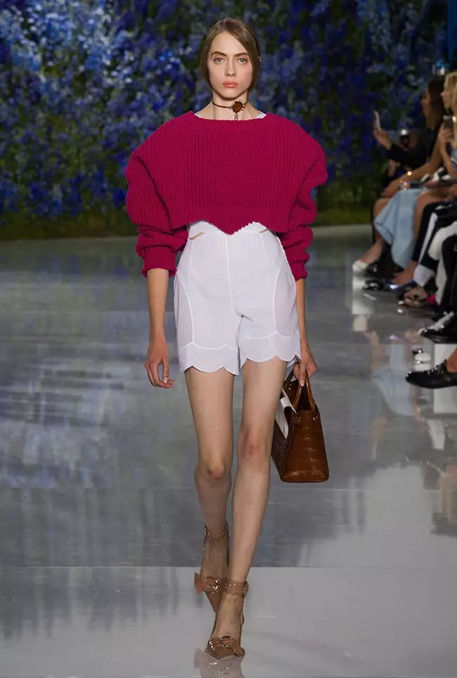 ከ Dior's spring 2016 ስብስብ እይታ