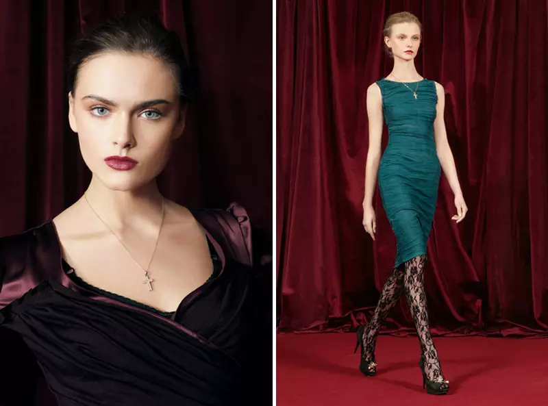 Dolce & Gabbana Güýz 2010 | Wlada Roslýakowa, Olga Şerer we Zuzana Gregorowa