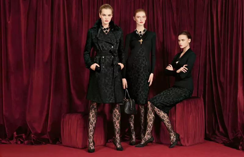 Dolce & Gabbana haustið 2010 | Vlada Roslyakova, Olga Sherer og Zuzana Gregorova